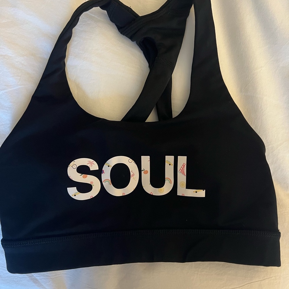 SoulCycle X Lululemon Time To Sweat Bra
